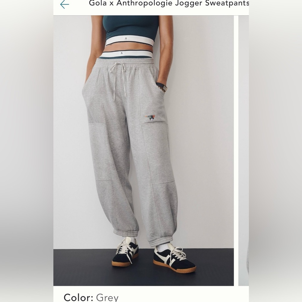 NET- Gola Light Gray Jogger Pants